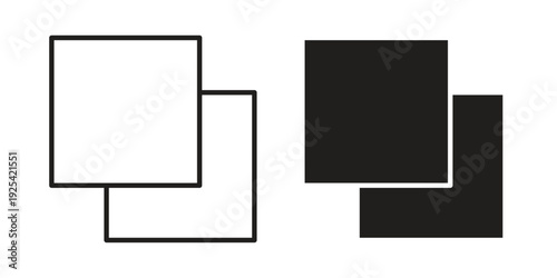 Pop up icon symbol design template. Vector 10 eps.