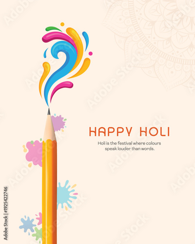 Creative Holi Celebration Designs for Education, Technology & Healthcare Sectors – Ideal for Social Media, Web Banners, Print Campaigns, Stories, and Status Posts