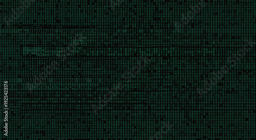 Intricate digital stream of binary code showcasing data flow and complex computational patterns