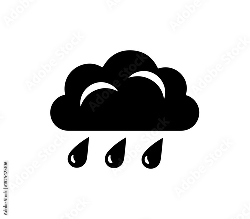 Rain Cloud Icon