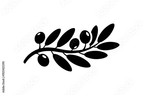Olive Branch Silhouette