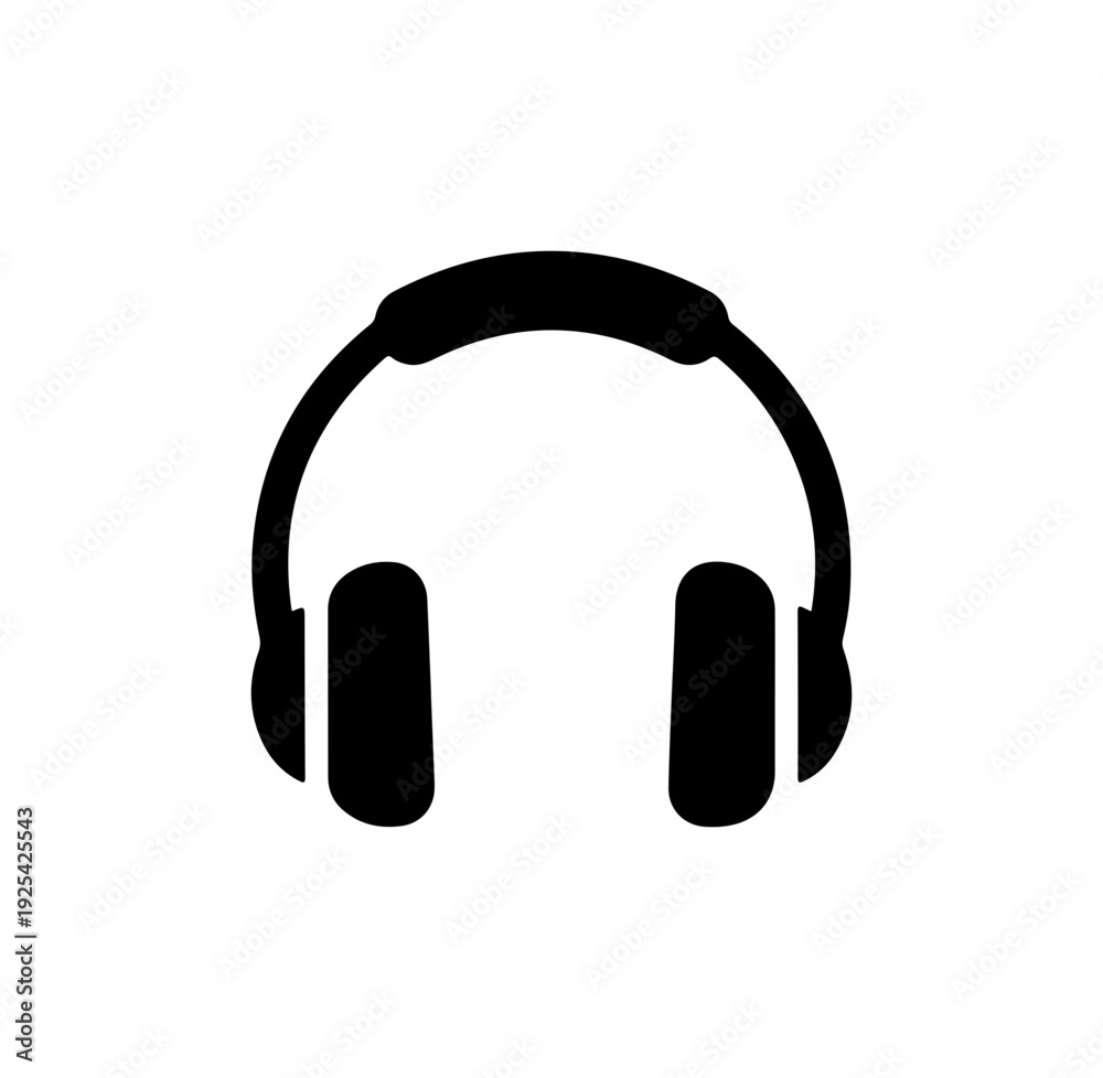 Fototapeta premium headphones with microphone