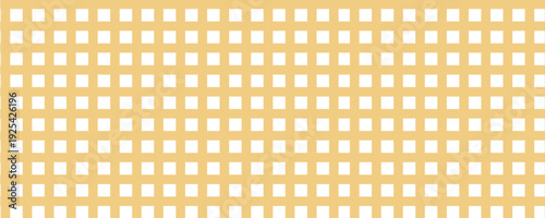 Yellow and blue geometric fabric pattern. Plaid pattern.