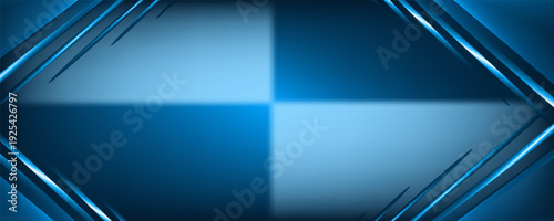 Futuristic abstract digital background with glowing blue arrows rising upwards. Symbol of growth, success, business progress, technology. presentations