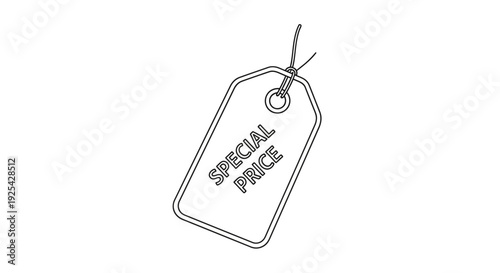 Special Price Tag - Discount Offer, Retail Sale, Marketing Label