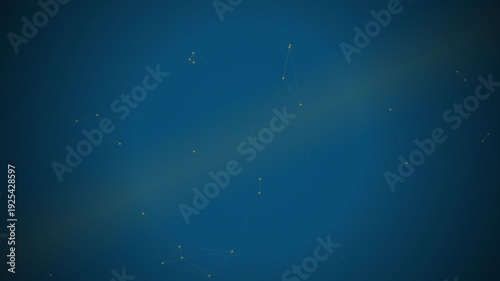 Wallpaper Mural Celestial Gold Stars on Ramadan Blue Background Seamless Loop for Islamic Eid Mubarak Torontodigital.ca