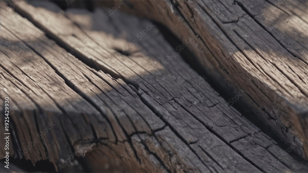 Obraz premium Natural Weathered Wood Surface Texture