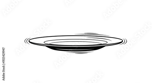 Spinning Plate Illusion, Balancing Act, Entertainment Concept, Performance Art