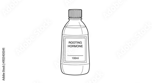 Rooting Hormone Bottle for Plant Propagation, Gardening and Horticulture