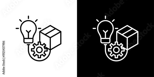 Innovative Icon Sheet Black And White