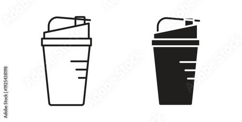 Protein shaker icon