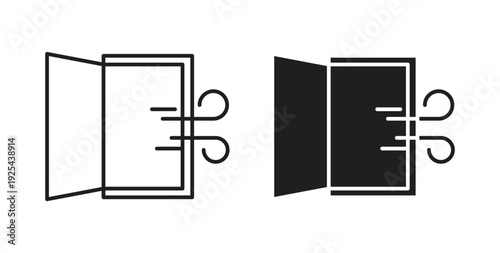 Room ventilation icon