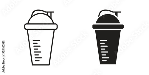 Shaker cup icon