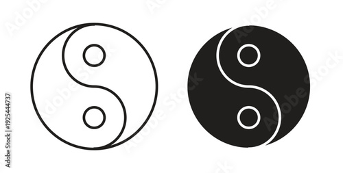 Yin yang icon