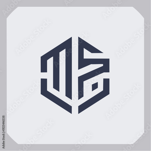 Geometric Monogram Logo Design for a Modern Business Brand Identity