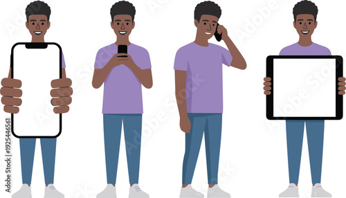 Smartphone usage, tablet interaction, mobile communication, digital lifestyle, technology habits, device diversity, modern connectivity, electronic gadgets,