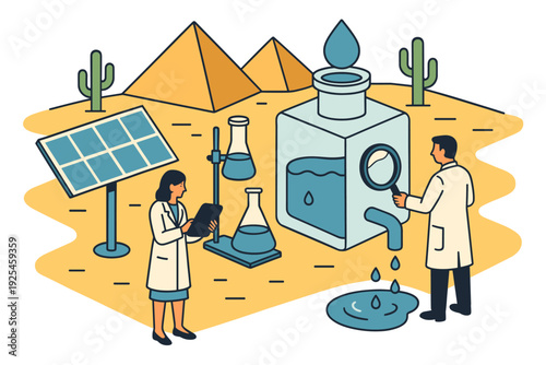 Sustainable desert solutions: scientists innovate water filtration in arid regions
