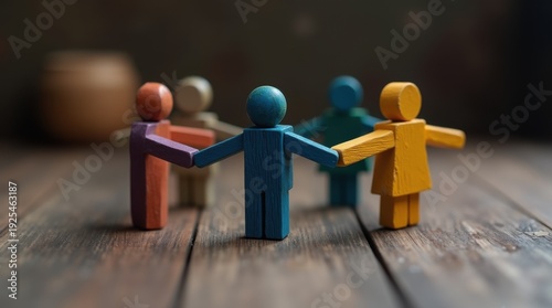 Assimilation or integration concept visualization cultural adaptation social incorporation community blending inclusive society with copy space 

