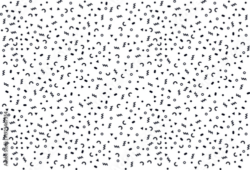 confetti party pattern festive geometric graphic texture wallpaper 