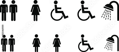 Traditional Hindu ceremonial kalash with marigold garlands and flowing orange cloth decorative festive religious vector illustration isolated on white background