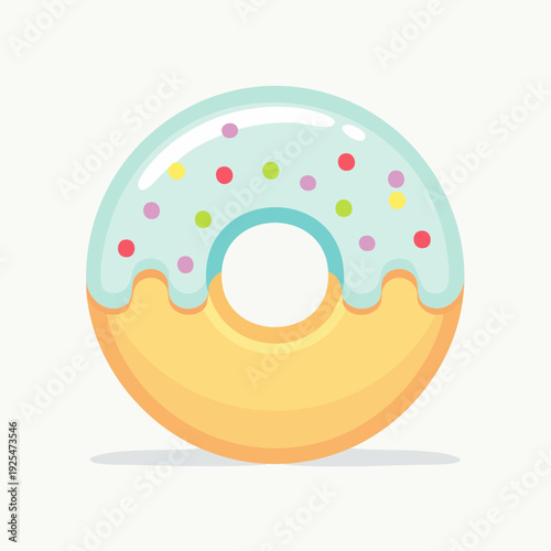 Illustration of large orange rocks with small clouds in the background