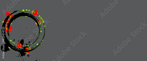 Abstract banner template. Basis graphics universal use.  vector illustrator design eps10