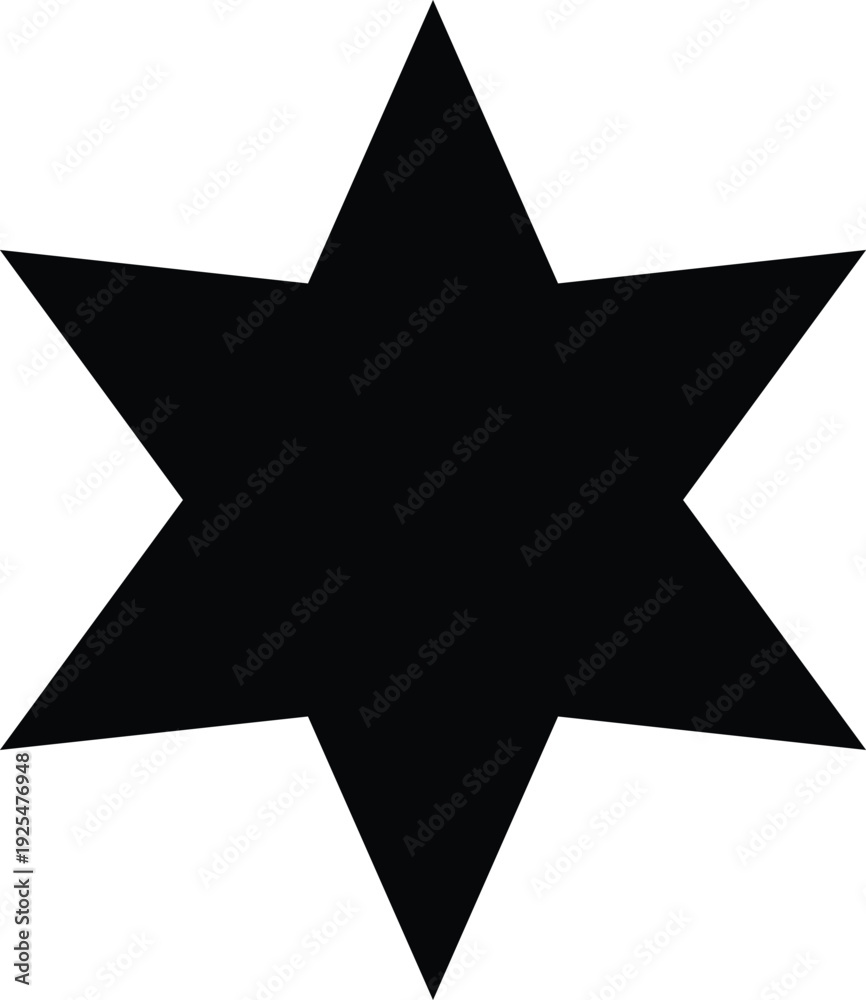 Obraz premium star shape symbol icon