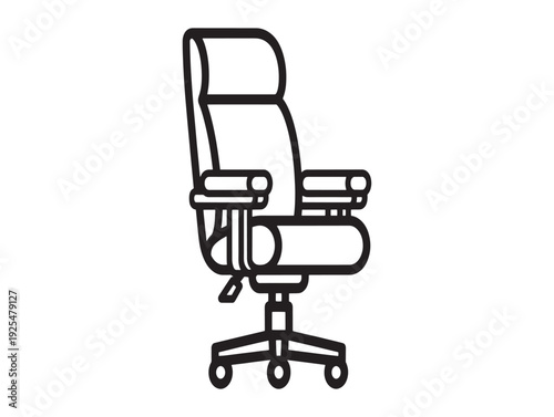 Ergonomic office chair with adjustable features