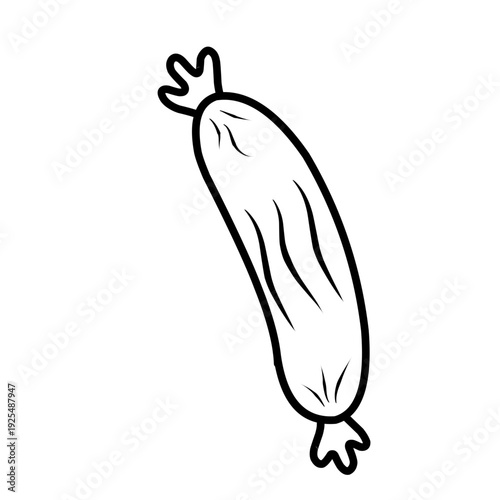 vector illustration of a banana