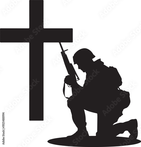 Memorial day tribute honoring fallen soldiers and freedom fighters