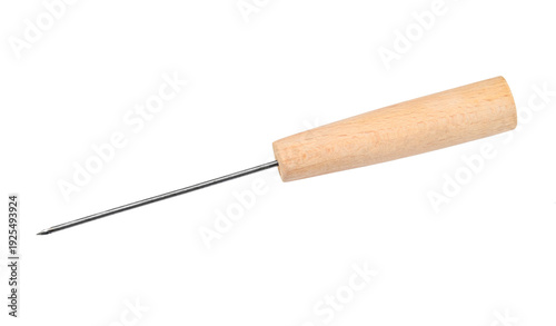 Bilde på lerret Wooden awl for shoemaking