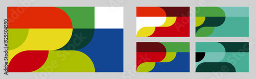 4 ARRIÈRE-PLANS COLORÉS