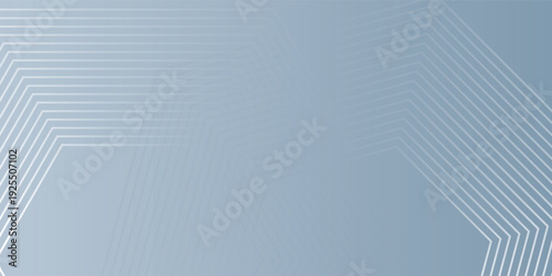 Abstract hexagon lines on gray background. Geometric stripe line art design modern. vector eps10