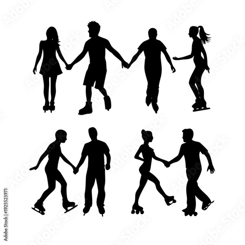 Abstract Dark Black Texture Background with Room for Text