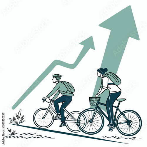 Cycling upwards with growing trend