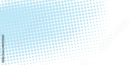Abstract dot halftone gradient texture. Vanishing polka dot background. Repeating dots gradation pattern simple. vector modern design gradient eps10