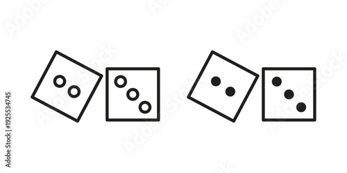 Game board icon vector isolated on white background. Simple icon set.