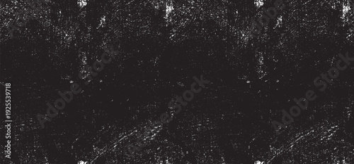 Rough black and white texture vector. Distressed overlay texture. Grunge background. Abstract textured effect. Vector Illustration. Black isolated on white background. EPS10