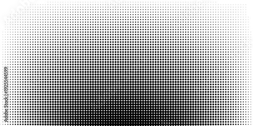 Grunge halftone gradient background. Faded grit noise texture. White and black sand wallpaper. Retro pixelated backdrop. Anime or manga style comic overlay.