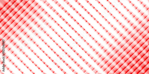 Pink-red gradient on a black background with glossy glass stripes and soft waves, creating a distorted neon effect. An abstract futuristic design with bright transitions