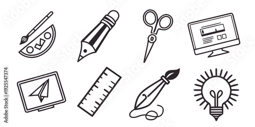 Creative tools for artistic expression and design inspiration