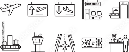 A collection of stylized ancient hieroglyphic symbols or pictograms arranged in two rows on a white background