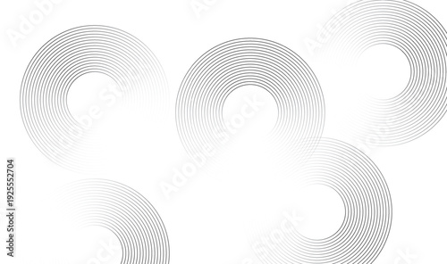 Subtle White Overlapping Circles Seamless Texture – Minimalist Abstract Background with Soft Rings for Modern Branding, Web UI, Luxury Design, Overlay 