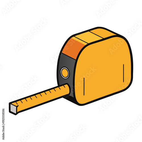 A flexible measuring tape with clear markings, used to measure length and width accurately. Compact and retractable, it’s essential for tailoring, construction, and DIY projects.
