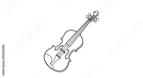 Violin Musical Instrument Stringed Music Art.