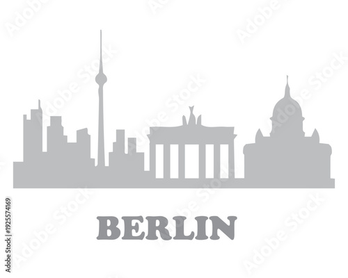 German Capital City Skyline