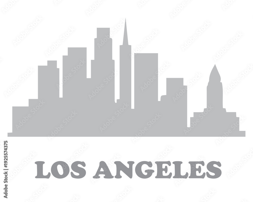 Fototapeta premium Los Angeles Skyline