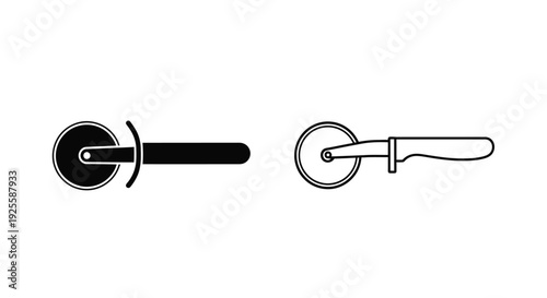 Three black carabiners aligned horizontally minimalist design silhouette