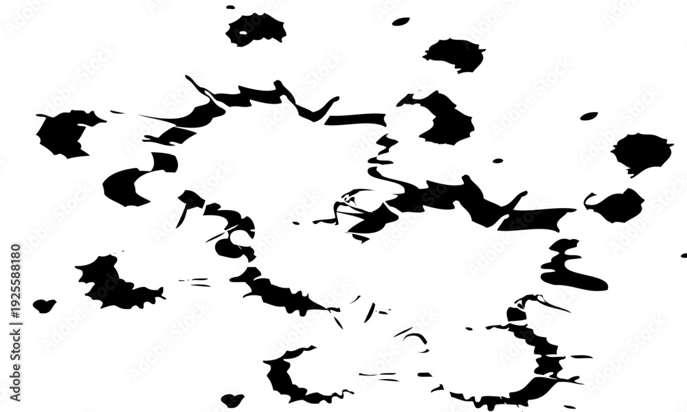 Naklejka premium Brush stroke decorative grunge design banner background.