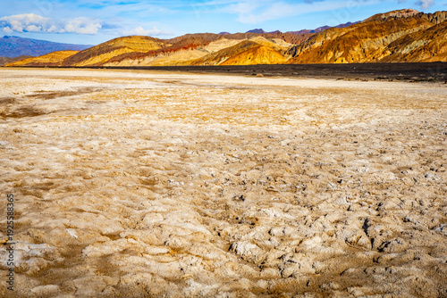Foto Badwater Basin Salt Flats Death Valley California